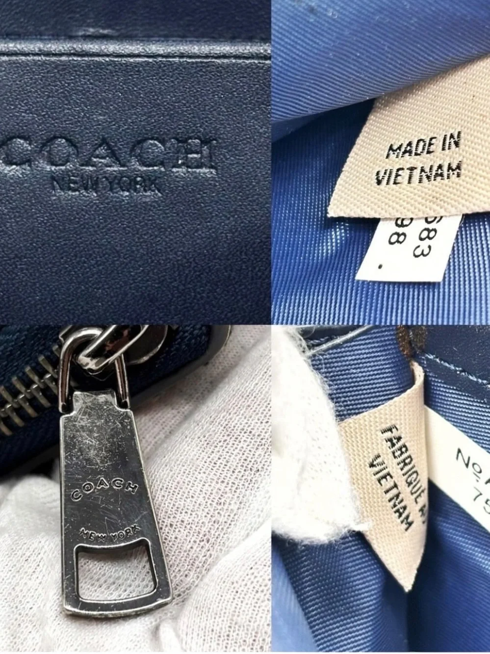 Coach Hawaii Palm Long Zip Around Wallet